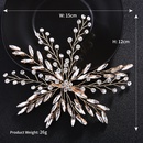 AliExpress EBay Hot Selling Product Rhinestone Bridal Barrettes European and American Wedding Bride Hair Styling Clip Barrettes Side Clippicture9