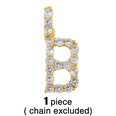 new 26 English alphabet necklaces creative jewelry diamond alphabet necklace wholesalepicture42