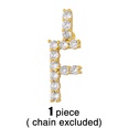 new 26 English alphabet necklaces creative jewelry diamond alphabet necklace wholesalepicture46