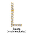 new 26 English alphabet necklaces creative jewelry diamond alphabet necklace wholesalepicture52