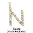 nouveau 26 colliers alphabet anglais bijoux cratifs collier alphabet diamant en grospicture54