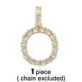 new 26 English alphabet necklaces creative jewelry diamond alphabet necklace wholesalepicture55