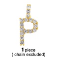 new 26 English alphabet necklaces creative jewelry diamond alphabet necklace wholesalepicture56