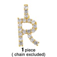 new 26 English alphabet necklaces creative jewelry diamond alphabet necklace wholesalepicture58