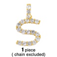 new 26 English alphabet necklaces creative jewelry diamond alphabet necklace wholesalepicture59