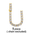 new 26 English alphabet necklaces creative jewelry diamond alphabet necklace wholesalepicture61
