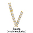 new 26 English alphabet necklaces creative jewelry diamond alphabet necklace wholesalepicture62