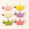 Koreanische neue Krone Haarnadel Bonbon Farbe niedlichen Krone Seite ClipSetpicture13