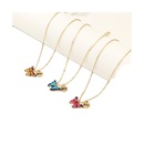 collier pendentif papillon huile goutte en alliage pour enfants de la mode en grospicture10