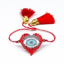 Miyuki rice bead woven jewelry hip hop style tide diamond skull braceletpicture10