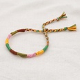 handgemachte Baumwolle geflochten bhmischen Stil Farbe ethnische Kunst elastischen Armbandpicture36
