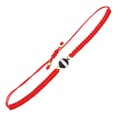 Bracelet de couple de corde rouge natal de yoga de sept chakra de fraise en pierre naturellepicture76