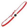 Bracelet de couple de corde rouge natal de yoga de sept chakra de fraise en pierre naturellepicture78