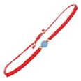 Bracelet de couple de corde rouge natal de yoga de sept chakra de fraise en pierre naturellepicture84
