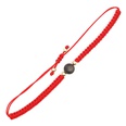 Bracelet de couple de corde rouge natal de yoga de sept chakra de fraise en pierre naturellepicture96