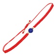 Bracelet de couple de corde rouge natal de yoga de sept chakra de fraise en pierre naturellepicture100
