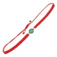 Bracelet de couple de corde rouge natal de yoga de sept chakra de fraise en pierre naturellepicture66