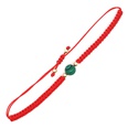 Bracelet de couple de corde rouge natal de yoga de sept chakra de fraise en pierre naturellepicture104