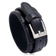 Fashion multilayer PU leather simple mens new punk style leather braceletpicture15