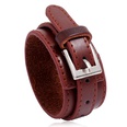 Fashion multilayer PU leather simple mens new punk style leather braceletpicture16