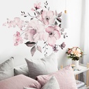 neue Wandaufkleber 30 Spezifikationen Aquarell rosa Blumengruppe Home Hintergrund Dekoration kann entfernt werdenpicture12