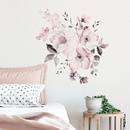 neue Wandaufkleber 30 Spezifikationen Aquarell rosa Blumengruppe Home Hintergrund Dekoration kann entfernt werdenpicture15