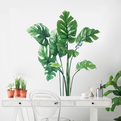 neue Wandaufkleber grün heiß pflanzen Wohnzimmer Sofa Hintergrund Wand Wohnkultur Wandaufkleber