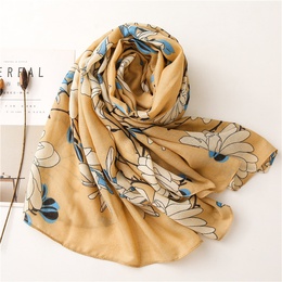 Hot selling cotton and linen travel shawl womens scarfpicture22