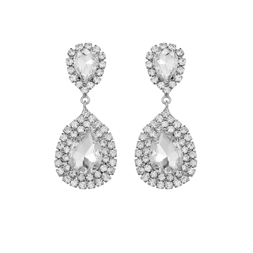 Bijoux Fantaisie Boucles Doreilles | Nouvelles Boucles D39oreilles Longues En Diamant De Mode Simple Pour Femmes - KR69622