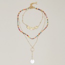 Bohemian Long Shell Rice Bead Multilayer Trend alloy Pendant Necklace Jewelrypicture11