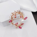Korean fashion crystal brooch wild sweater accessories ladies copper corsage suit pinspicture19