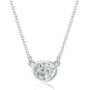 Hot Selling Shaped Round Pendant Fashion Crystal Cluster Imitation Natural Stone Necklacepicture15