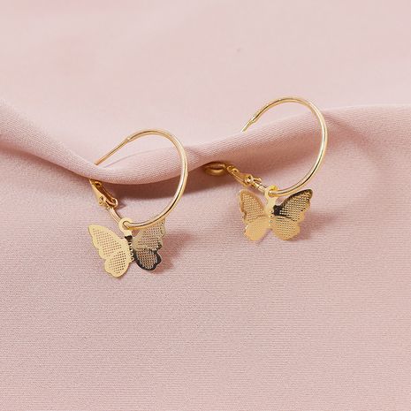Boucles d'oreilles en alliage de mode papillon mignon pour femmes's discount tags