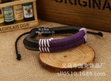Alloy Fashion Geometric bracelet  purple NHPK1851purplepicture3