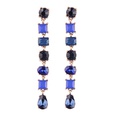 Occident and the United States alloy Rhinestone earring color NHJQ7370picture3
