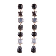 Occident and the United States alloy Rhinestone earring color NHJQ7370picture4