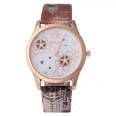 stainless steel PU alloy Ordinary glass mirror Fashion Watches Pink NHSY0768picture11