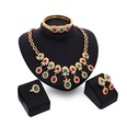 Occident alloy Drill set earring + necklace + Bracelet NHXS0707picture2