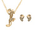 Occident alloy Drill set earring + necklace NHXS0629picture3