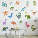 Cartoon Dinosaurier Welt Wandaufkleber Persnlichkeit Kinderzimmer Wanddekoration PVC abnehmbare Aufkleberpicture12