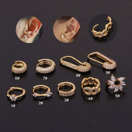 New fashion creative geometric earrings's discount tags