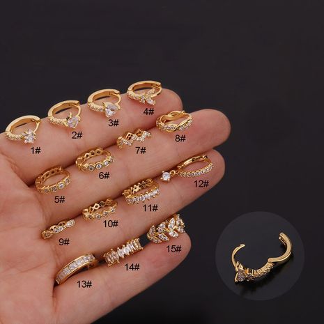 fashion zircon earrings's discount tags