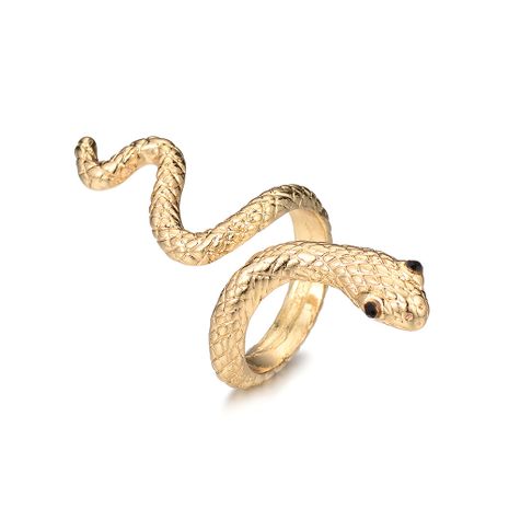 hot sale fashion alloy snake snake pattern ring for women hot-saling wholesale's discount tags