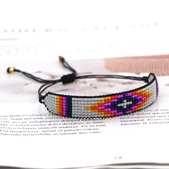Hot selling fashion rice beads woven handmade bracelet wholesale