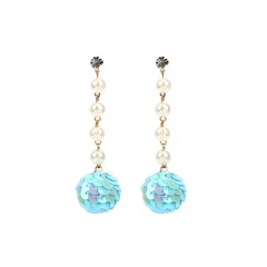Fashion new Pearl Beads Ball Series Earrings for women hot-saling wholesale