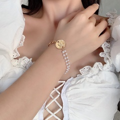 nouvelle mode sexy chaîne perle bracelet simple pour les femmes vente chaude en gros