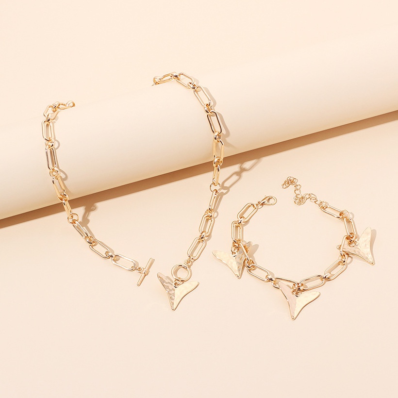 Bijoux Fantaisie Parures Bijoux | Bracelet De Collier En Alliage Nouveau Triangle Gomtrique De Mode - UT83388
