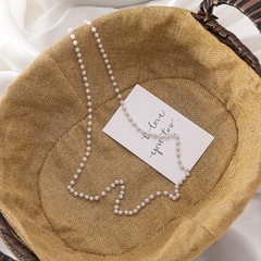 Korea mask lanyard pearl anti-lost artifact lanyard female pearl chain
