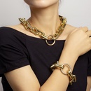 new fashion exaggerated exaggerated clavicle chain necklace bracelet  setpicture10