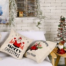 Weihnachten neue Dekorationen Leinen Kissenbezge kreative ltere Weihnachten Auto Kissenbezugpicture18